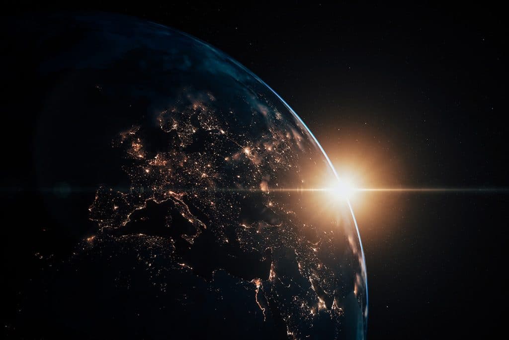 earth sun