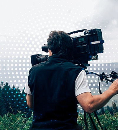 camera man filming video